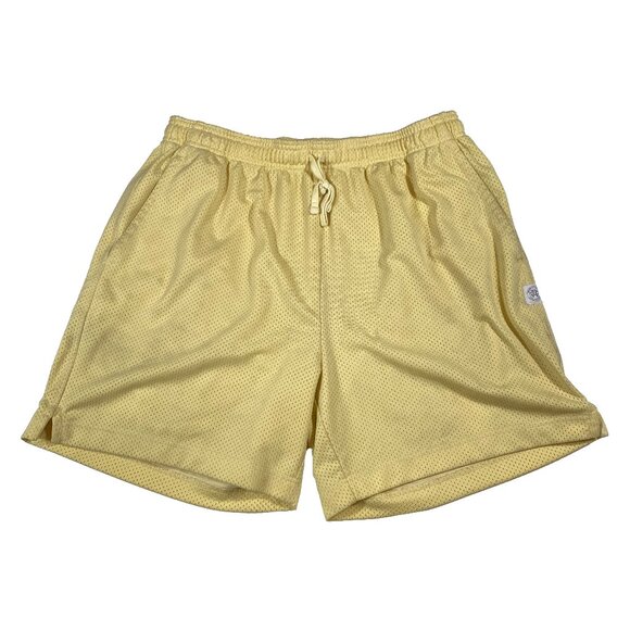 Reigning Champ Gym Athletic Mesh Short Yellow Size XL - Picture 1 of 10